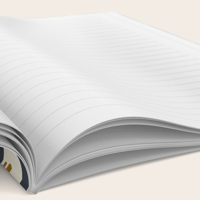 PARIS MAP GREY GOLD Notebook Gallery Image 2