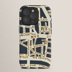 PARIS MAP GREY GOLD iPhone Case Gallery Image 15