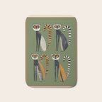 Striped Lemurs Bath Mat Gallery Image 1