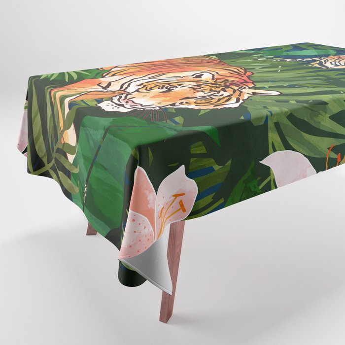 Tiger Dream Tablecloth Gallery Image 1