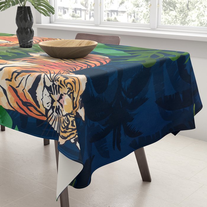 Tiger Dream Tablecloth Gallery Image 3