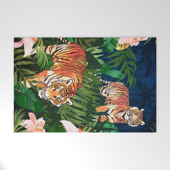 Tiger Dream Welcome Mat Gallery Image 1