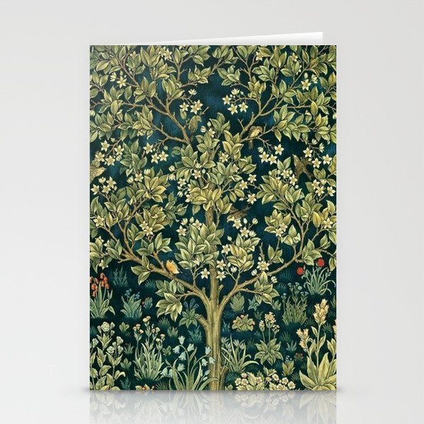 William Morris Tree Of Life  Stationery Card Gallery Image 2
