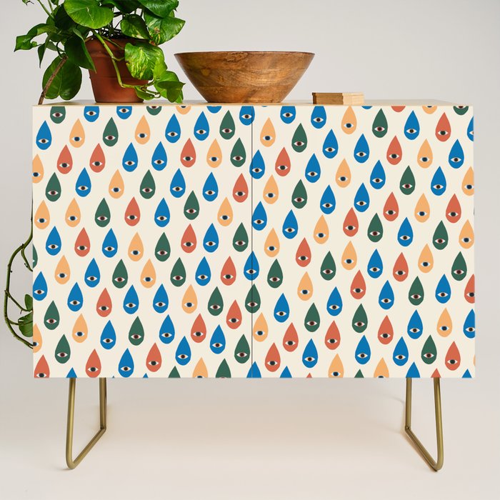 Rain Drops Keep Falling On My Head Credenza Gallery Image 1