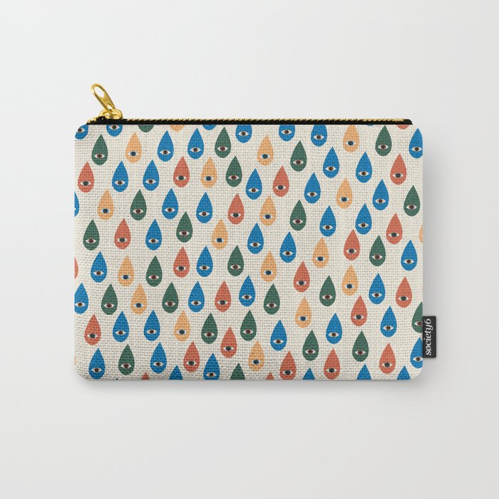 Rain Drops Keep Falling On My Head Carry All Pouch Gallery Image 1