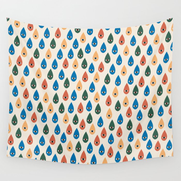 Rain Drops Keep Falling On My Head Wall Tapestry Gallery Image 4