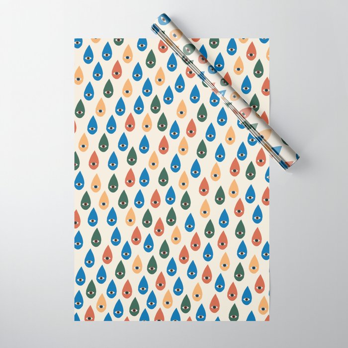 Rain Drops Keep Falling On My Head Wrapping Paper Gallery Image 1