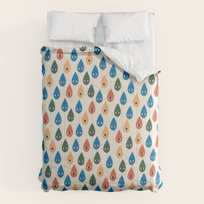 Rain Drops Keep Falling On My Head Comforter Gallery Image 6