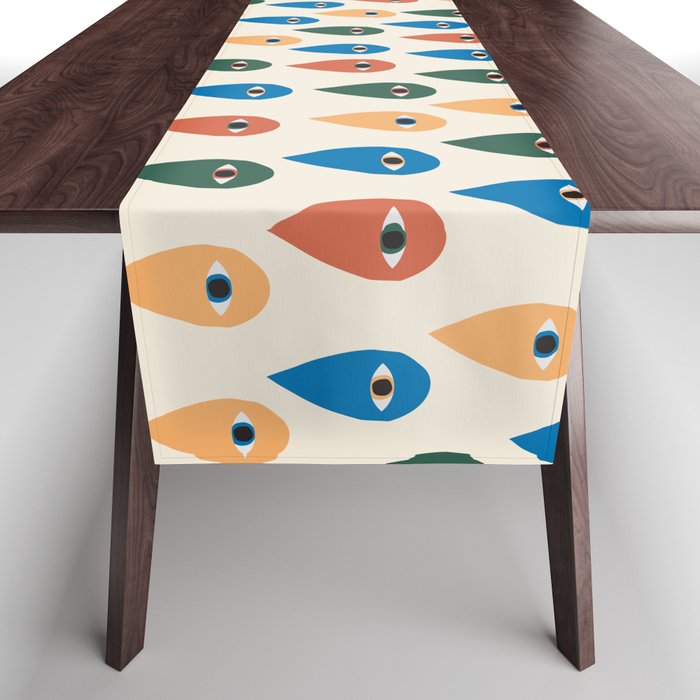 Rain Drops Keep Falling On My Head Table Runner Gallery Image 1