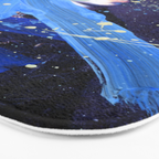 Blue Explosion Bath Mat Gallery Image 3