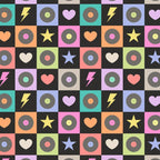 Colorful Checkerboard 80s Coffee Mug Gallery Image 2