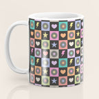 Colorful Checkerboard 80s Coffee Mug Gallery Image 3