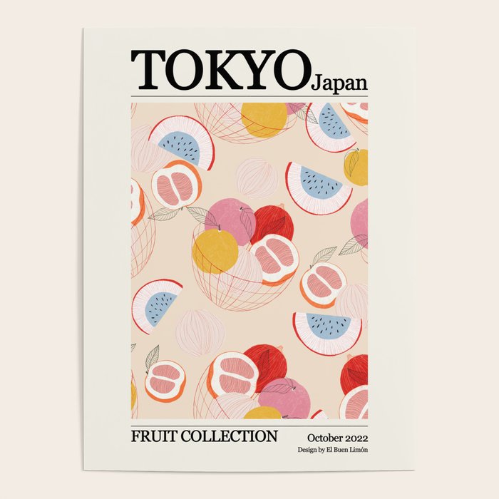 Tokyo japan fruit collection I Poster Gallery Image 4