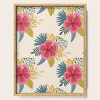 Tropical Floral Serving Tray Gallery Image 1