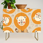 Lion, Wildlife of Africa Credenza Gallery Image 1