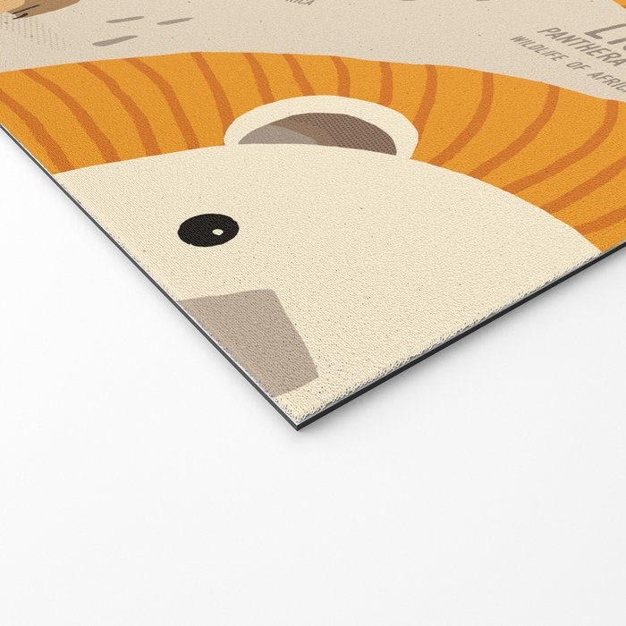 Lion, Wildlife of Africa Welcome Mat Gallery Image 2