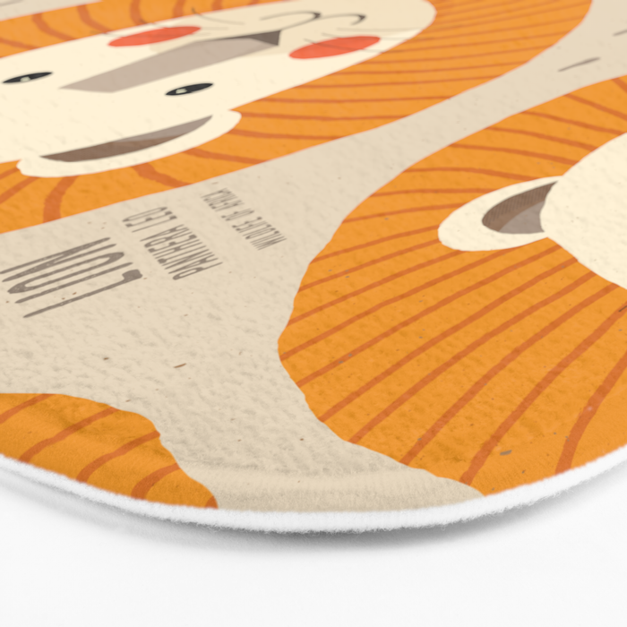 Lion, Wildlife of Africa Bath Mat Gallery Image 3