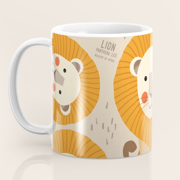 Lion, Wildlife of Africa Coffee Mug Gallery Image 3