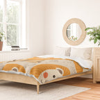 Lion, Wildlife of Africa Duvet Cover Gallery Image 2