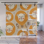 Lion, Wildlife of Africa Wall Mural Gallery Image 1