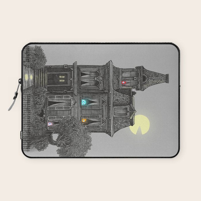 Haunted by the 80's Laptop Sleeve Gallery Image 1