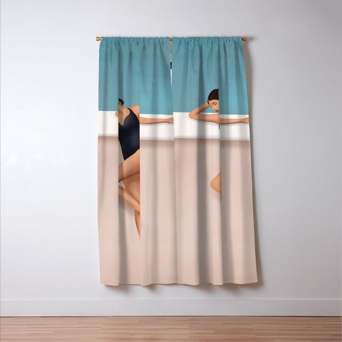 At the pool Window Curtain Gallery Image 3