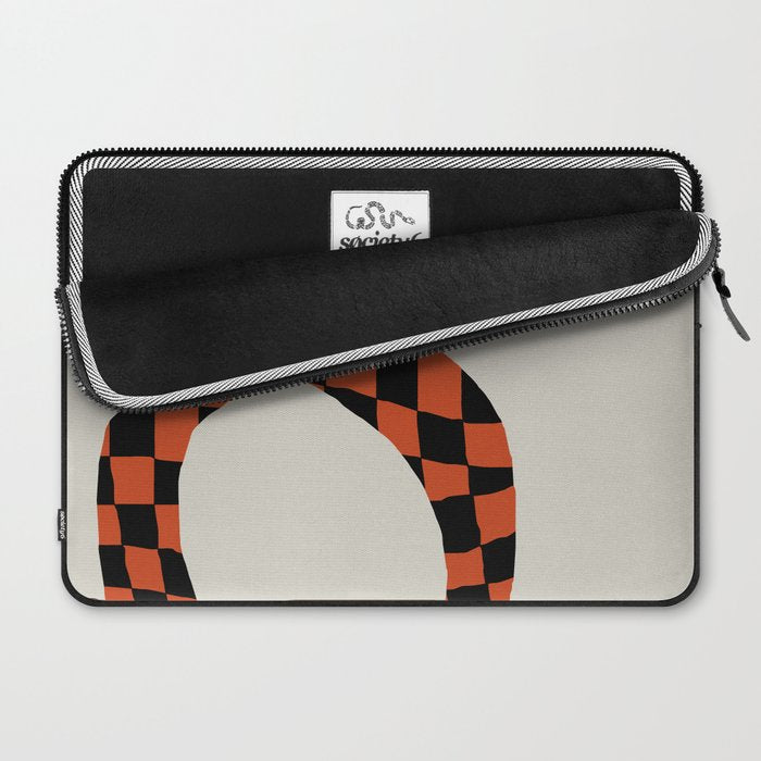 Modern pottery and flower Laptop Sleeve Gallery Image 2
