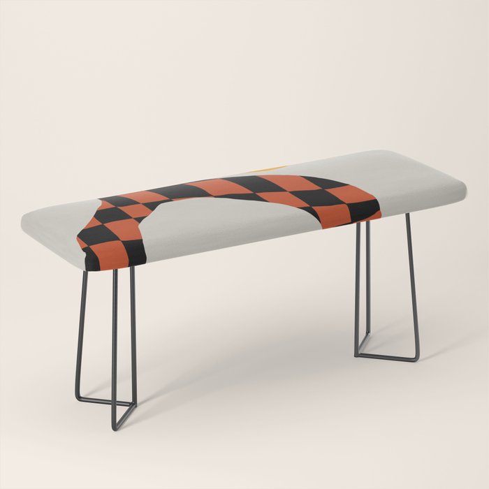 Modern pottery and flower Bench Gallery Image 1