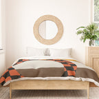 Modern pottery and flower Duvet Cover Gallery Image 3