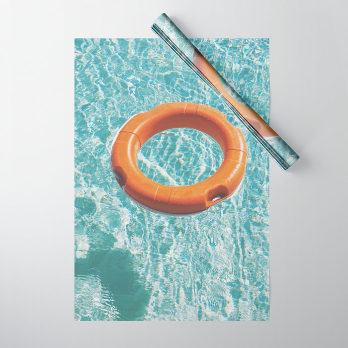 Swimming Pool III Wrapping Paper Gallery Image 1