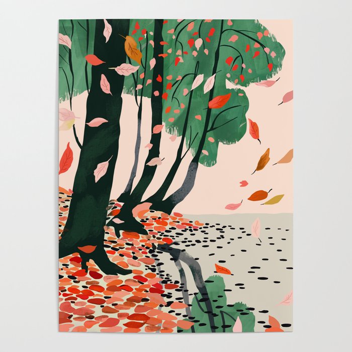 Autumn Leaves Poster Gallery Image 4