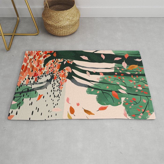 Autumn Leaves Rug Gallery Image 1