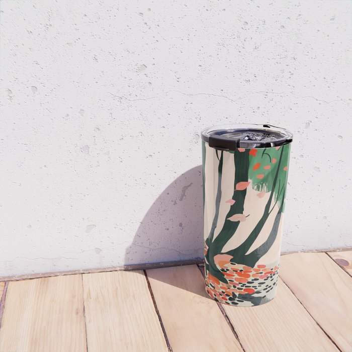 Autumn Leaves Travel Mug Gallery Image 4