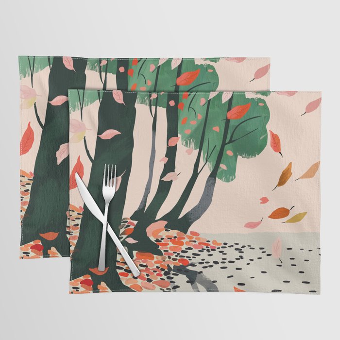 Autumn Leaves Placemat Gallery Image 1