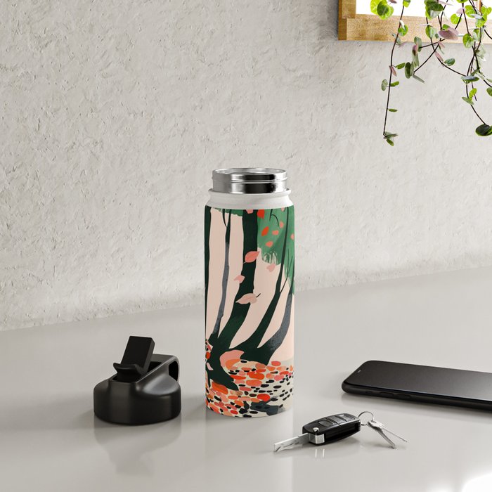 Autumn Leaves Water Bottle Gallery Image 4
