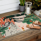 Autumn Leaves Outdoor Rug Gallery Image 2