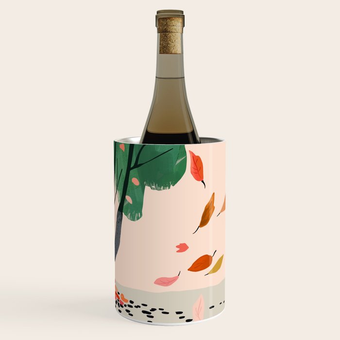 Autumn Leaves Wine Chiller Gallery Image 3