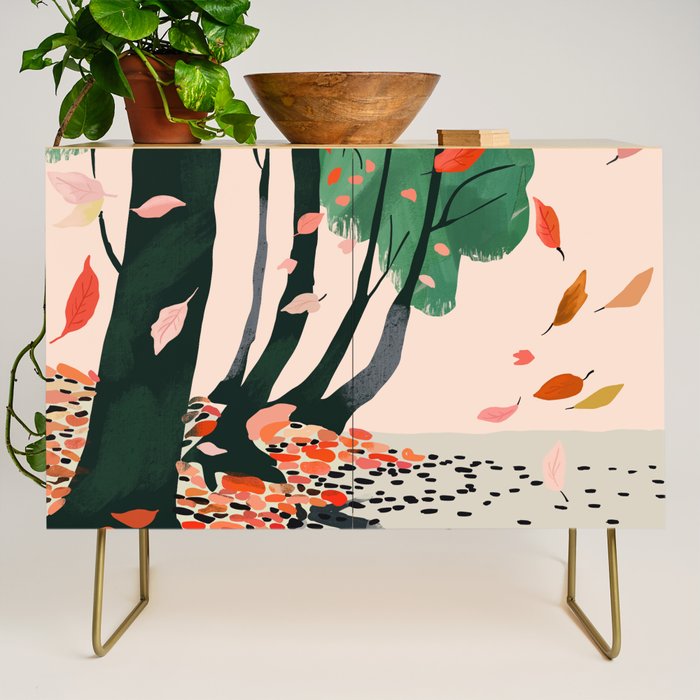 Autumn Leaves Credenza Gallery Image 1