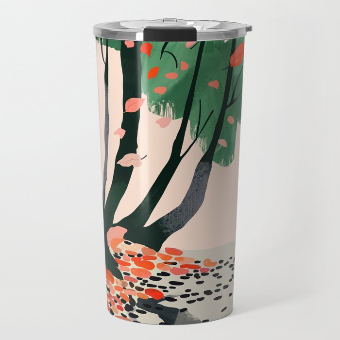 Autumn Leaves Travel Mug Gallery Image 1