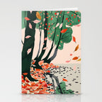 Autumn Leaves Stationery Card Gallery Image 2
