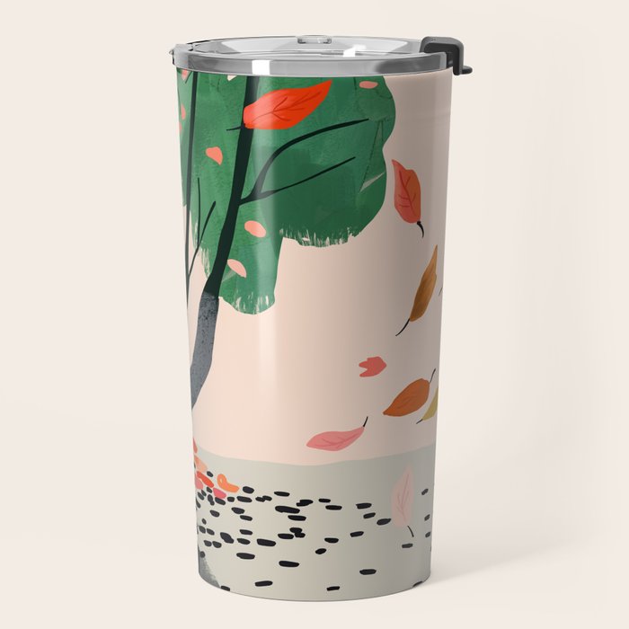 Autumn Leaves Travel Mug Gallery Image 2