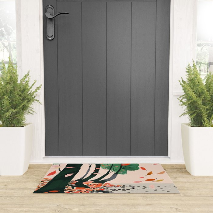 Autumn Leaves Welcome Mat Gallery Image 3