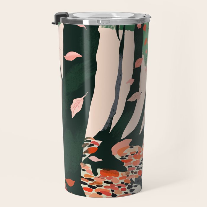 Autumn Leaves Travel Mug Gallery Image 3
