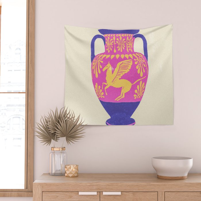 Ancient vase #1 Wall Tapestry Gallery Image 2