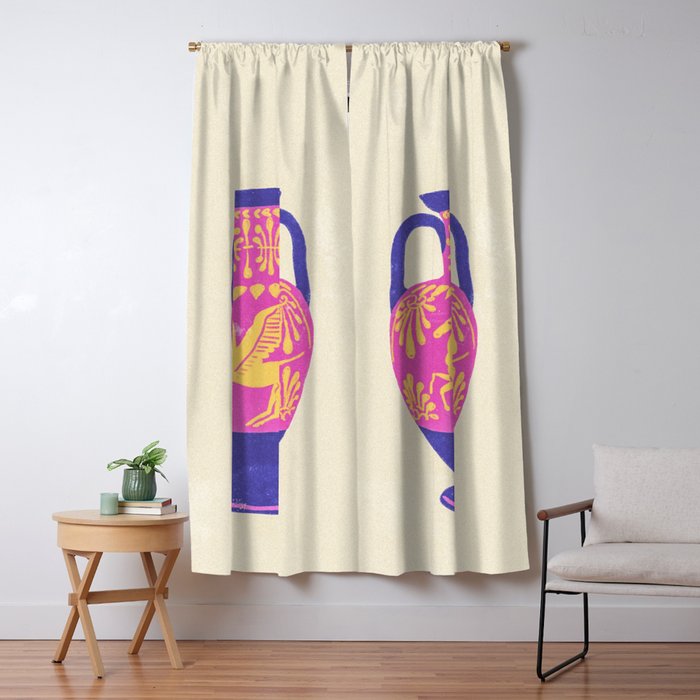 Ancient vase #1 Window Curtain Gallery Image 5