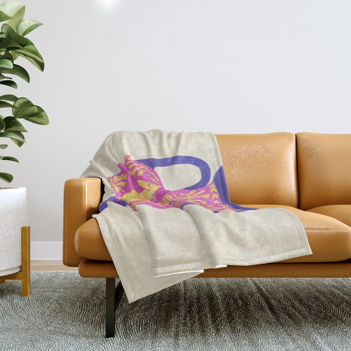 Ancient vase #1 Throw Blanket Gallery Image 1