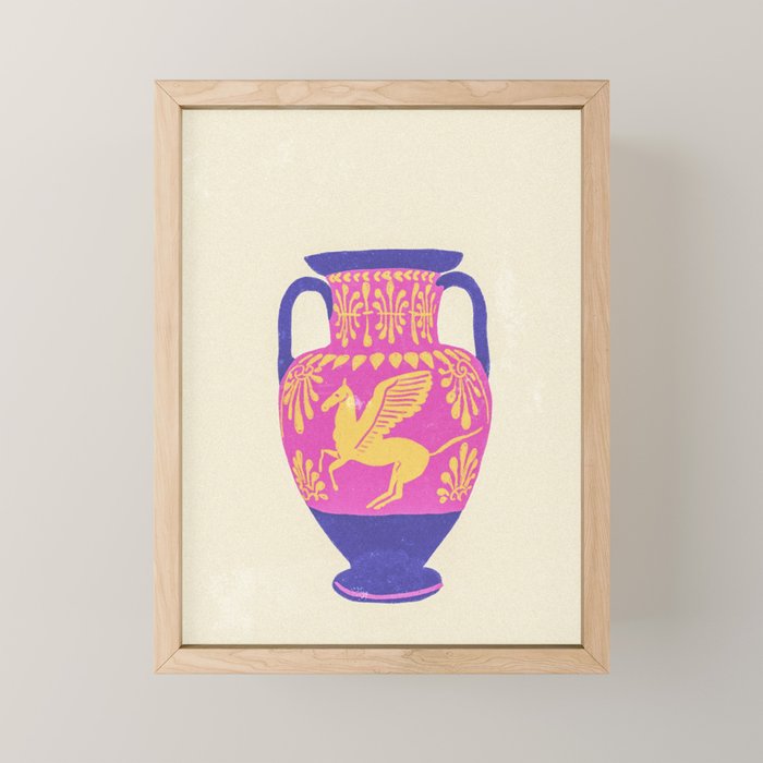 Ancient vase #1 Mini Art Print Gallery Image 1