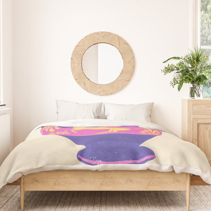 Ancient vase #1 Duvet Cover Gallery Image 3