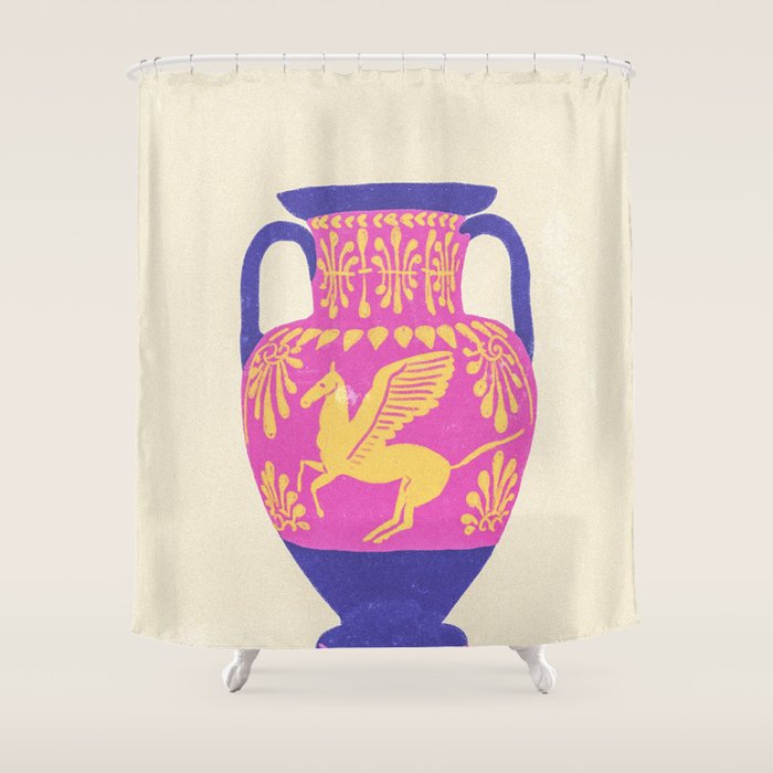 Ancient vase #1 Shower Curtain Gallery Image 1