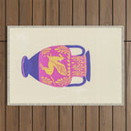 Ancient vase #1 Outdoor Rug Gallery Image 1